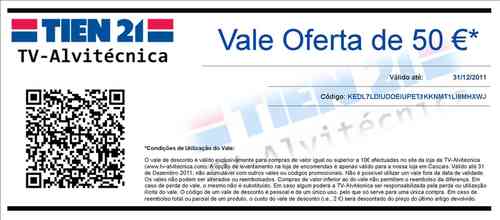 Vale Oferta TV-Alvitécnica 50€