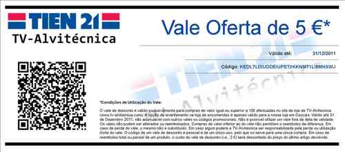 Vale Oferta TV-Alvitécnica 5€