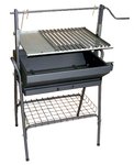 Barbecue/Grelhador Carvão - Alpis - Santana 100Cm, Retangular 50x100cm
