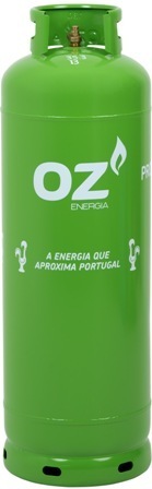 Garrafa Gás 45Kg Propano OZ Energia - Nova Imagem